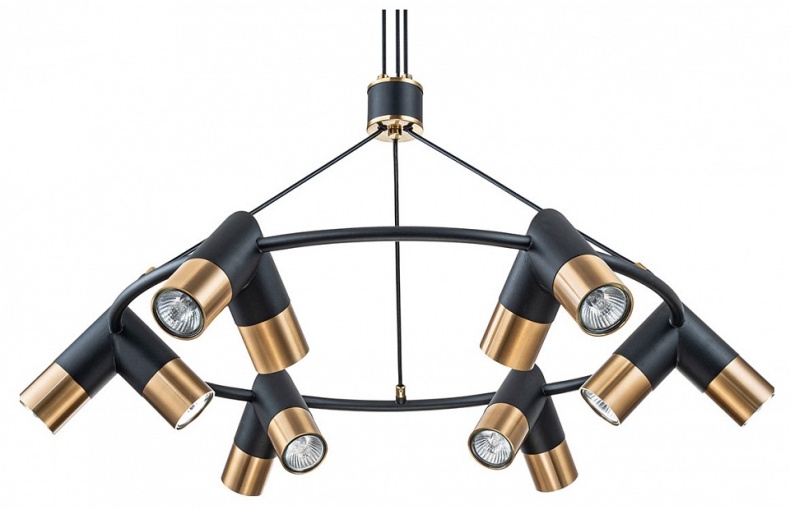 Подвесная люстра Indigo Doppio 11036/12P Black - 0