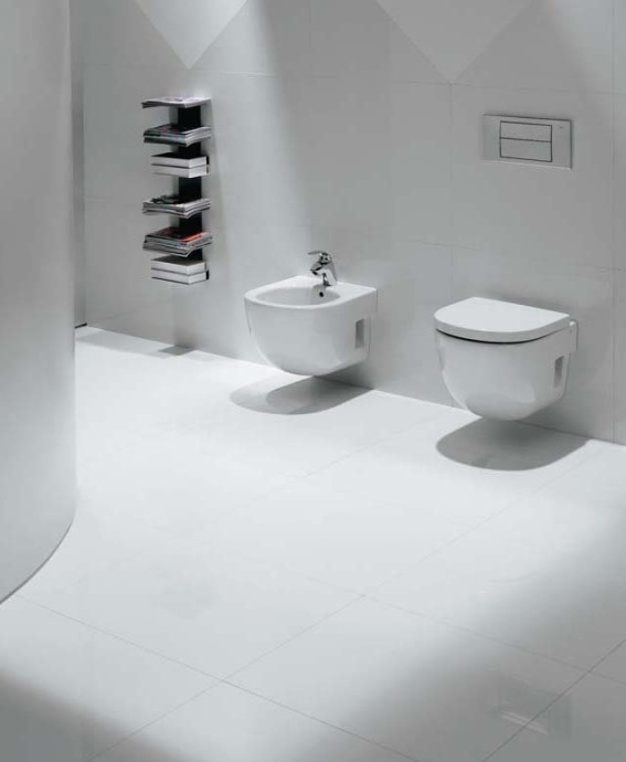 Унитаз подвесной Roca Meridian 346248000 укороченный - 4
