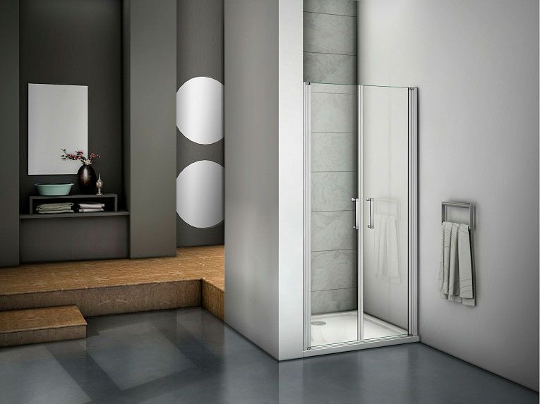 Душевая дверь в нишу Good Door Mokka SD-90-C-WE МК00003 - 1