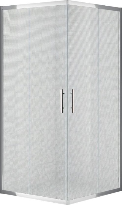 Душевой уголок Cezares Eco O-A-2-80-P-Cr стекло punto ECO-O-A-2-80-P-Cr - 2