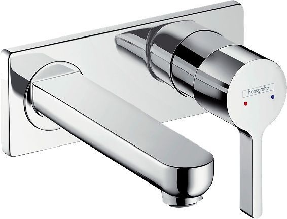 Смеситель Hansgrohe Metris S 31162000 для раковины - 0