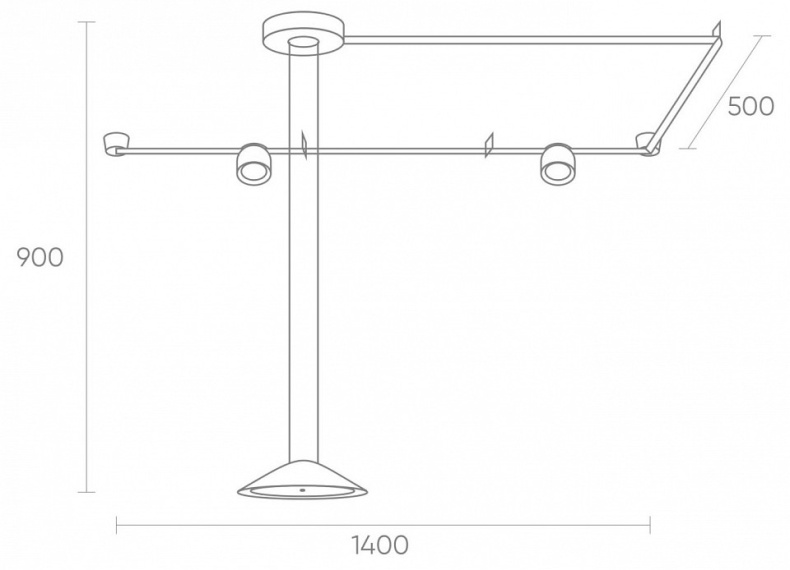 Комплект трековый Denkirs Belty SET DK55SET02-02-DB - 4