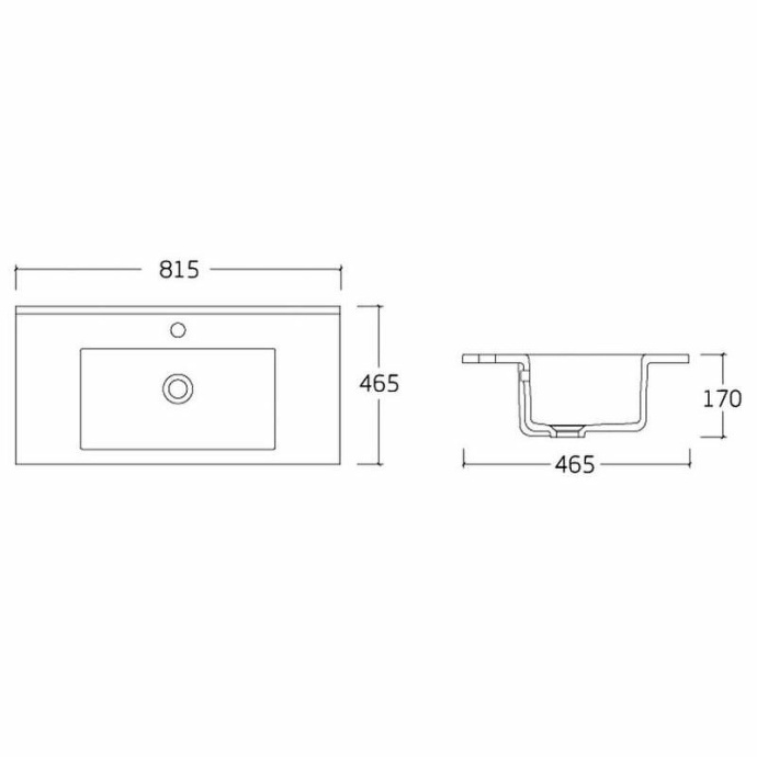 Комплект мебели Vincea Gio 80 темное дерево - 4