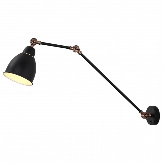 Спот Arte Lamp A2055AP-1BK - 0