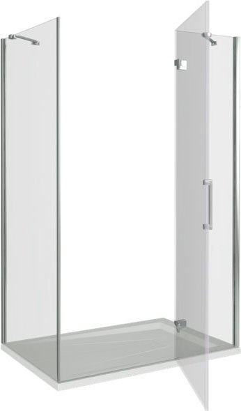 Душевой уголок Good Door Saturn WTW+SP правый 140х90х185 см - 2