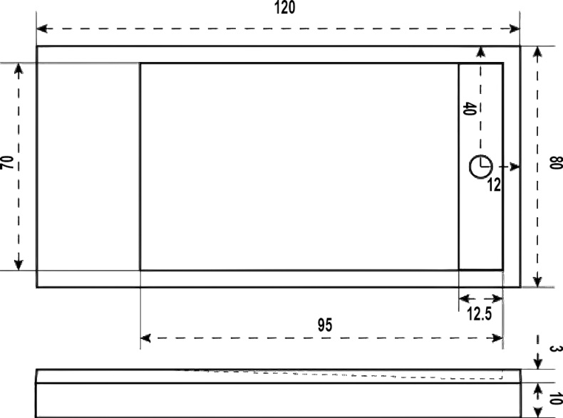 Поддон для душа Good Door Stella 120x80, с ножками и экраном ЛП00064 - 2