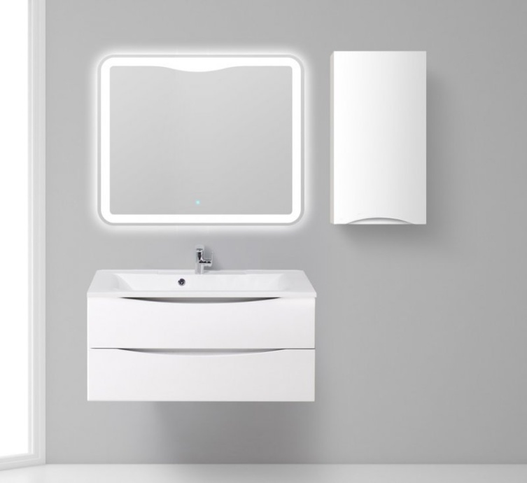 Шкаф BelBagno Fly-Marino R bianco lucido FLY-MARINO-750-1A-SC-BL-P-R - 1