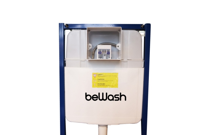 Комплект инсталляции beWash Fide с кнопкой смыва хром матовый K500RZVP0300MKK00000 - 5