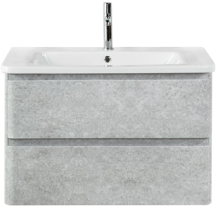 Тумба с раковиной BelBagno Albano 80 серый не - 0