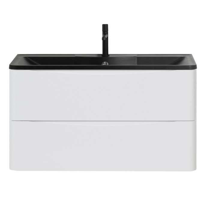 Тумба с раковиной BelBagno Acqua 100 белый - 0