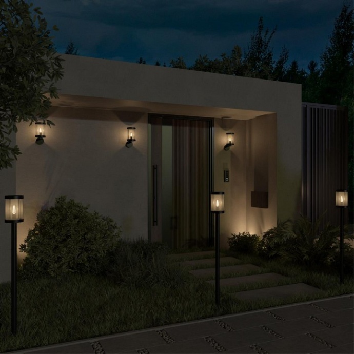 Уличный настенный светильник Novotech Street Ivory 370941 - 1
