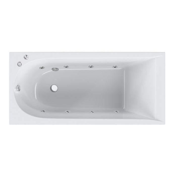 Акриловая ванна AM.PM Spirit V2.0 150x70, с гидромассажем W72W-150-070W1D - 0