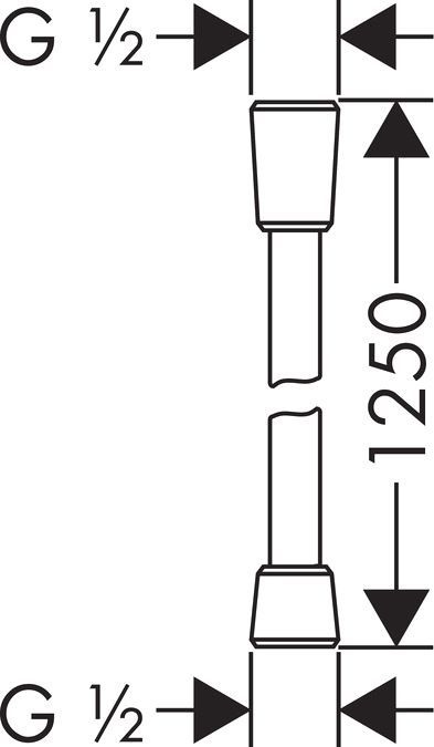 Смеситель Hansgrohe Metropol 32532000 напольный - 6