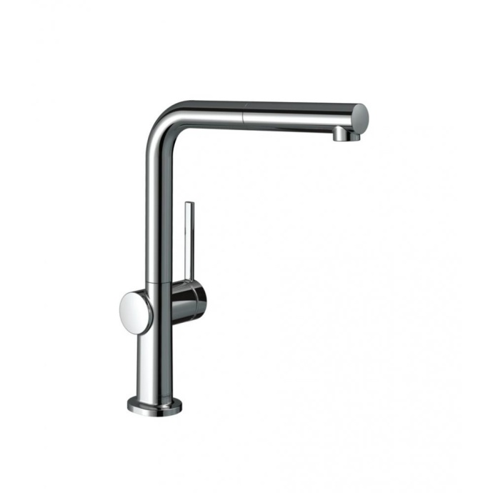 Кухонный смеситель однорычажный, 270, с вытяжным изливом, 1jet Hansgrohe 72808000 - 0