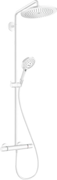 Душевая система Hansgrohe Croma Select S 280 1 режим струи 26890700, белый матовый - 0