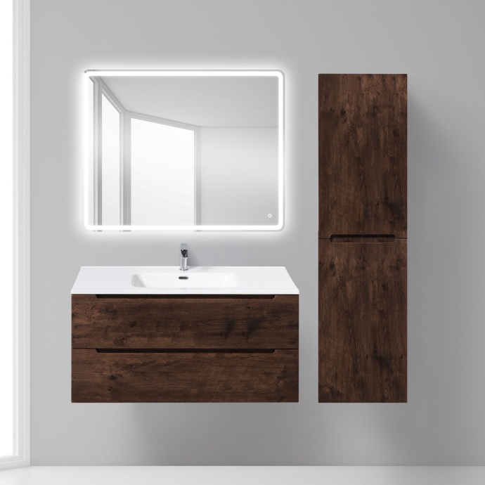 Тумба с раковиной BelBagno Etna 100 rovere moro - 1