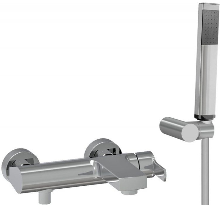 Смеситель Cezares Ovest VDM-01 для ванны с душем, хром OVEST-VDM-01 - 0