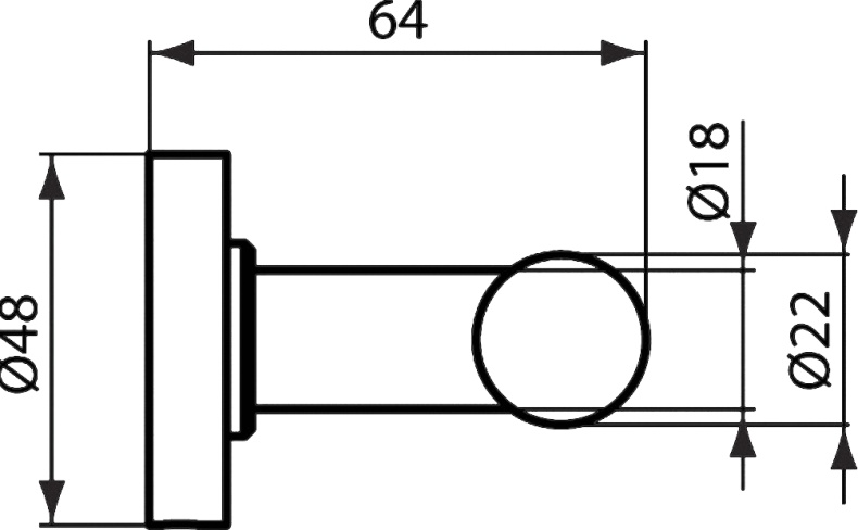 Набор Ideal Standard IOM I1004AA Стакан + Крючок + Диспенсер для мыла + Полка для полотенец, хром - 6