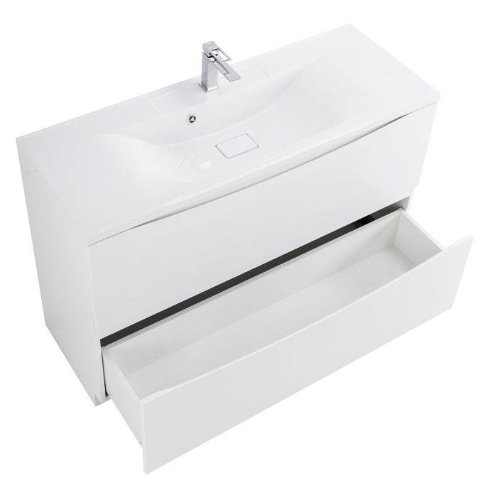 Тумба с раковиной BelBagno Marino 90 белый - 6