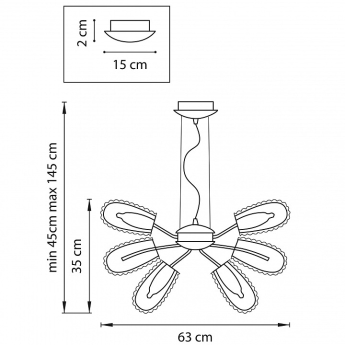 Подвесная люстра Lightstar Ciambo 820110 - 4