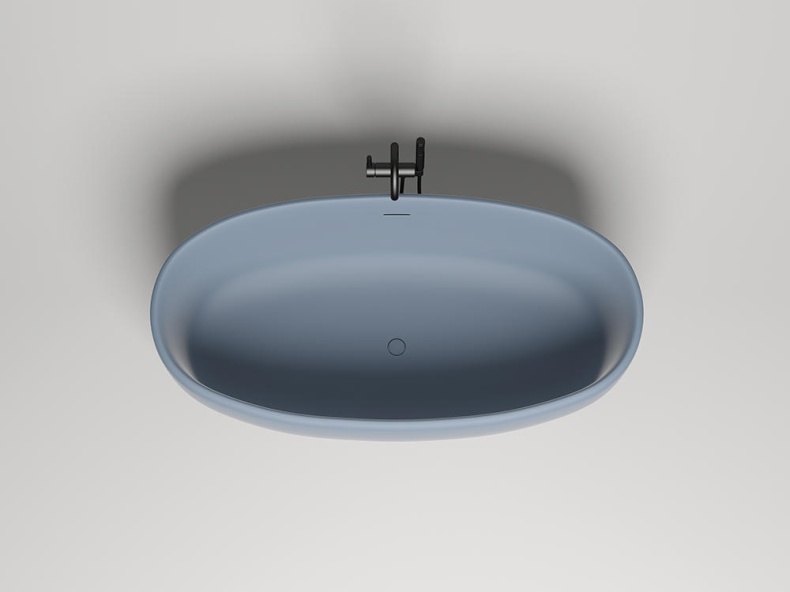 Ванна из искусственного камня Salini Luce 170x85 100121MRF S-stone, матовый, RAL полностью - 5