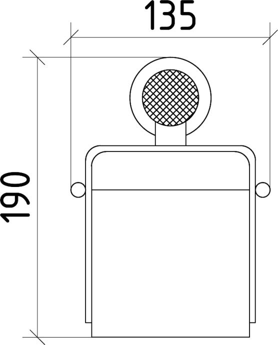 Держатель туалетной бумаги Boheme Royal Cristal Cold с крышкой 10921-G - 2