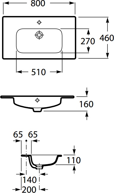 Мебель для ванной Roca Victoria Nord 80 венге - 12