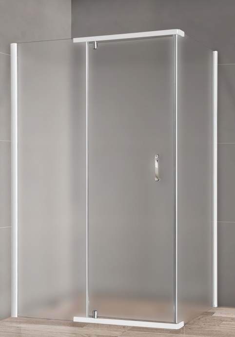Душевой уголок Royal Bath HPVD 140х90 профиль белый стекло матовое RB9140HPVD-C - 0