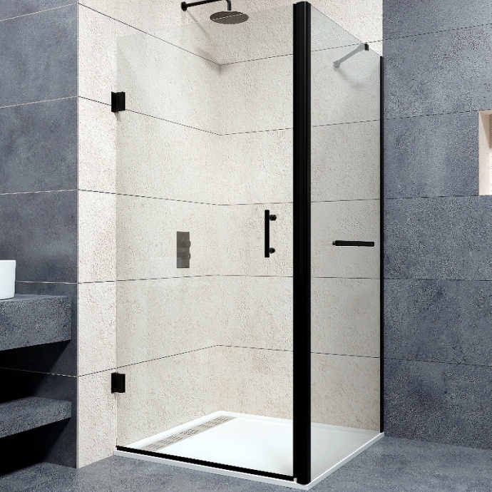 Душевой уголок RGW Passage PA-36-1B 60x100 профиль черный стекло прозрачное 410836160-014 - 0
