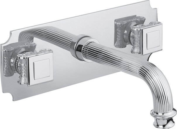 Смеситель для раковины Cezares OLIMP золото 24 карат  OLIMP-BLS2-03/24-O - 0