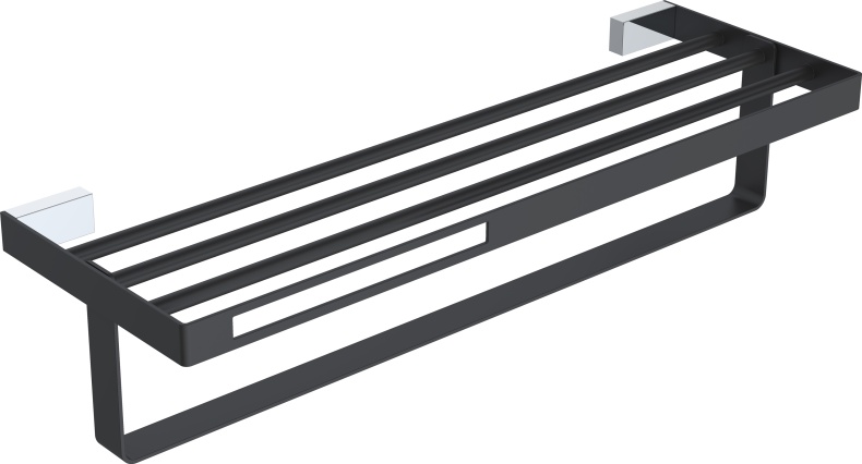 Полка Boheme Q 10947-CR-B для полотенец - 0