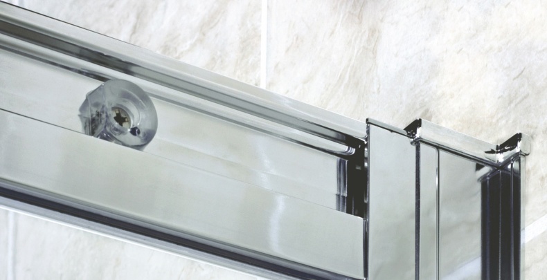 Душевой уголок Cezares Pratico R 1 90 P Cr PRATICO-R-1-90-P-Cr - 4