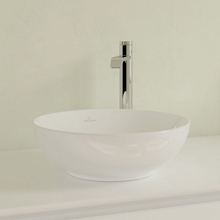 Накладная раковина Villeroy&Boch Loop & Friends 38 белая 4A450001 - 1
