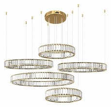 Подвесной светильник Loft it Crystal ring 10135/5 Gold - 1
