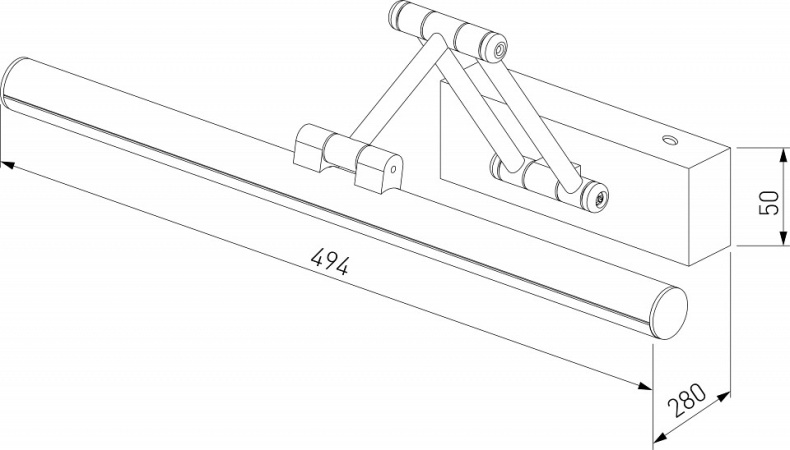 Подсветка для картины Elektrostandard Monza a064137 - 2