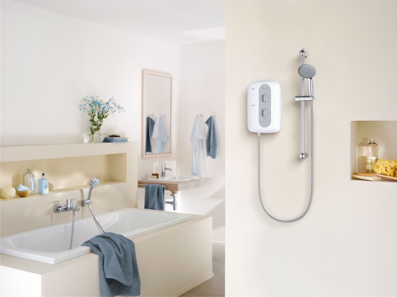 Смеситель Grohe Eurostyle Cosmopolitan 33591002 для ванны с душем - 1