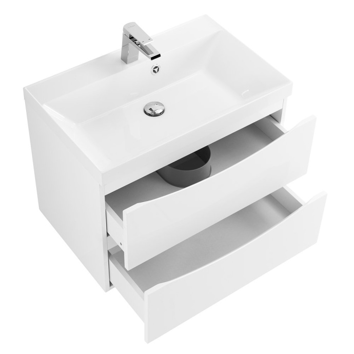 Тумба под раковину BelBagno Marino 60 белый MARINO-H60-600-2C-SO-BL-P - 3