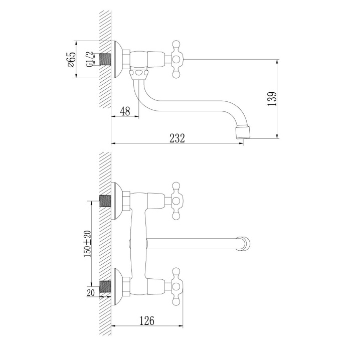 Смеситель Lemark Standard LM2111C для кухонной мойки - 1