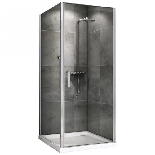 Душевой уголок Abber Sonnenstrand 70х100 хром  AG04070-S100 - 0