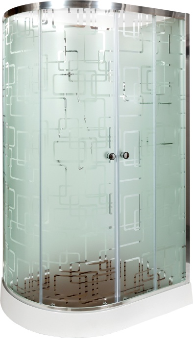 Душевая кабина Deto ЕМ 120х80  EM1512RNGM - 1