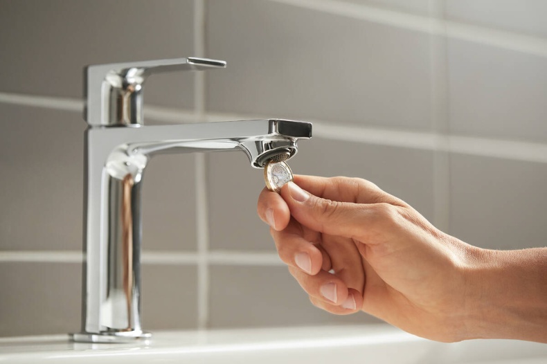 Смеситель для раковины Hansgrohe Rebris E хром 72560000 - 3