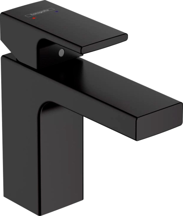 Смеситель Hansgrohe Vernis Shape 71569670 для раковины, черный - 0
