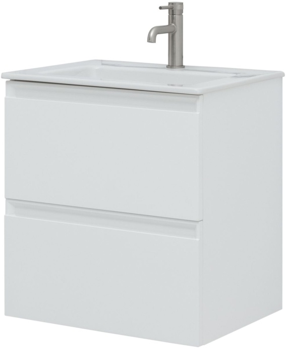 Тумба с раковиной Allen Brau Eclipse 60 белый матовый 1.E1001.WM - 0