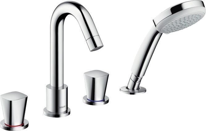 Смеситель Hansgrohe Logis 71314000 на борт ванны - 0