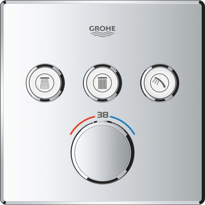 Душевой комплект Grohe Grohtherm SmartControl 34706000 - 12