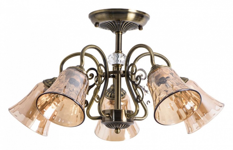 Люстра на штанге Arte Lamp Nicole A2702PL-5AB - 0