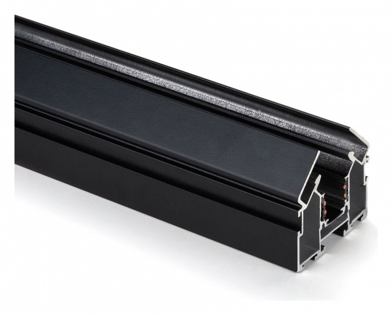 Шинопровод в натяжной потолок Elektrostandard Slim Magnetic черный 2м 85123/00 a062150 - 0