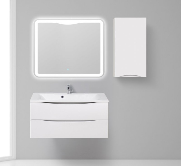 Шкаф BelBagno Fly-Marino R bianco lucido FLY-MARINO-750-1A-SC-BL-P-R - 2
