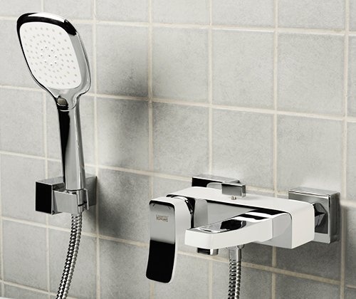 Смеситель Wasserkraft Aller 1061WHITE для ванны с душем - 1