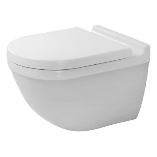 Чаша для подвесного унитаза Duravit Starck 3 белый, без сиденья  2527090000 - 0
